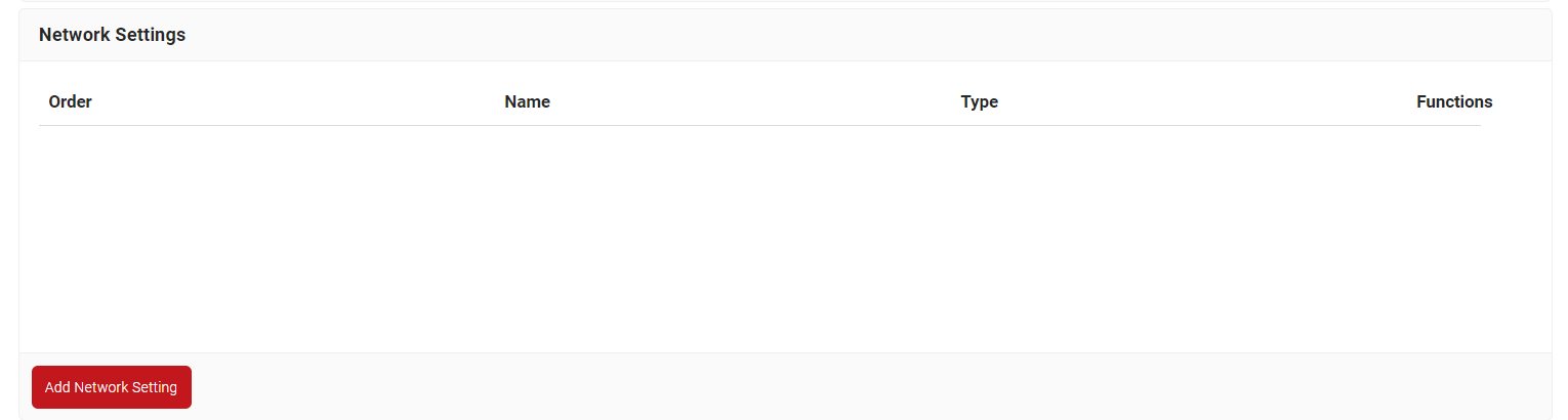 EAP-TLS Network Setting — Edit view
