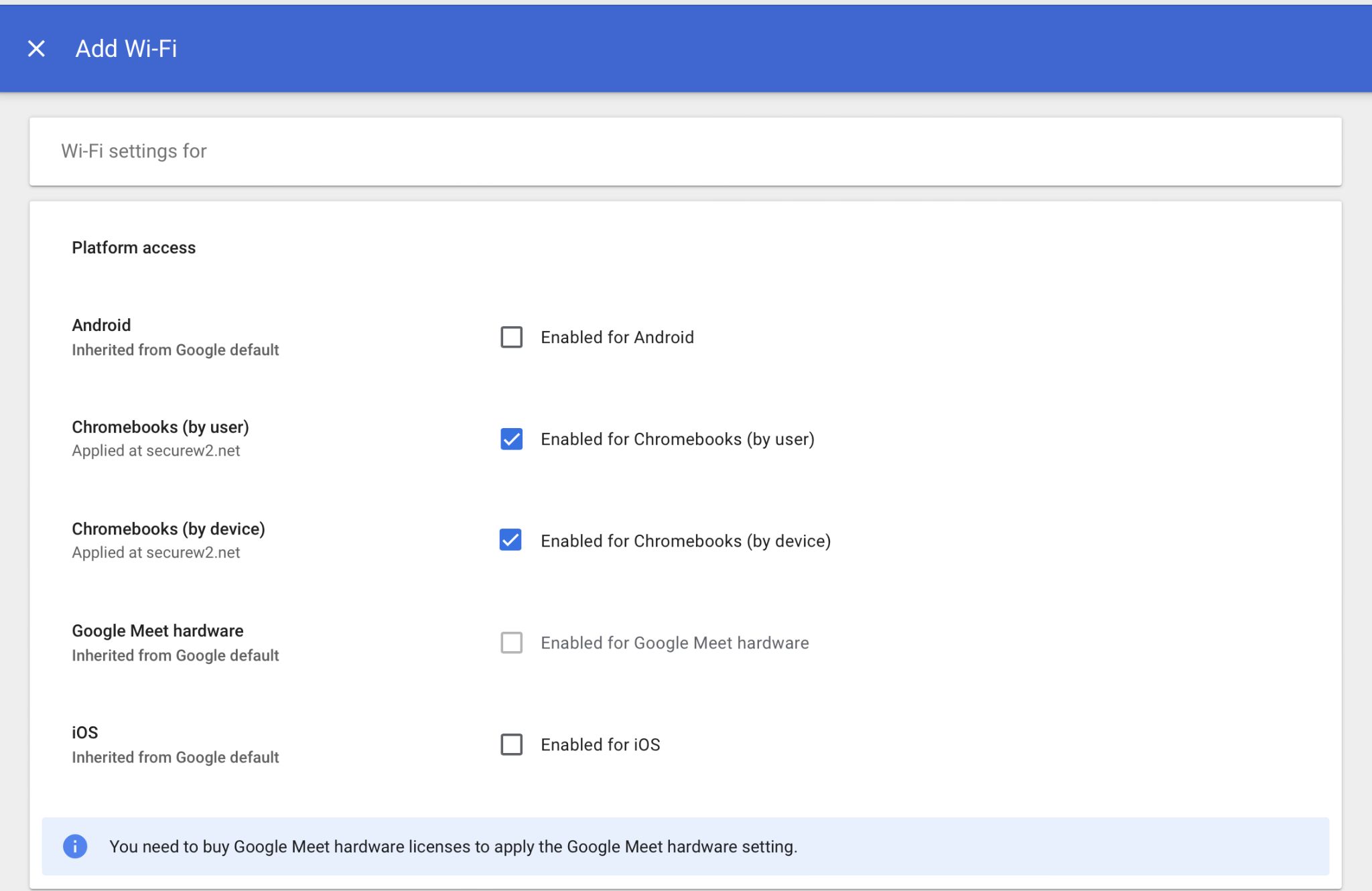 Server Certificate Authority selection