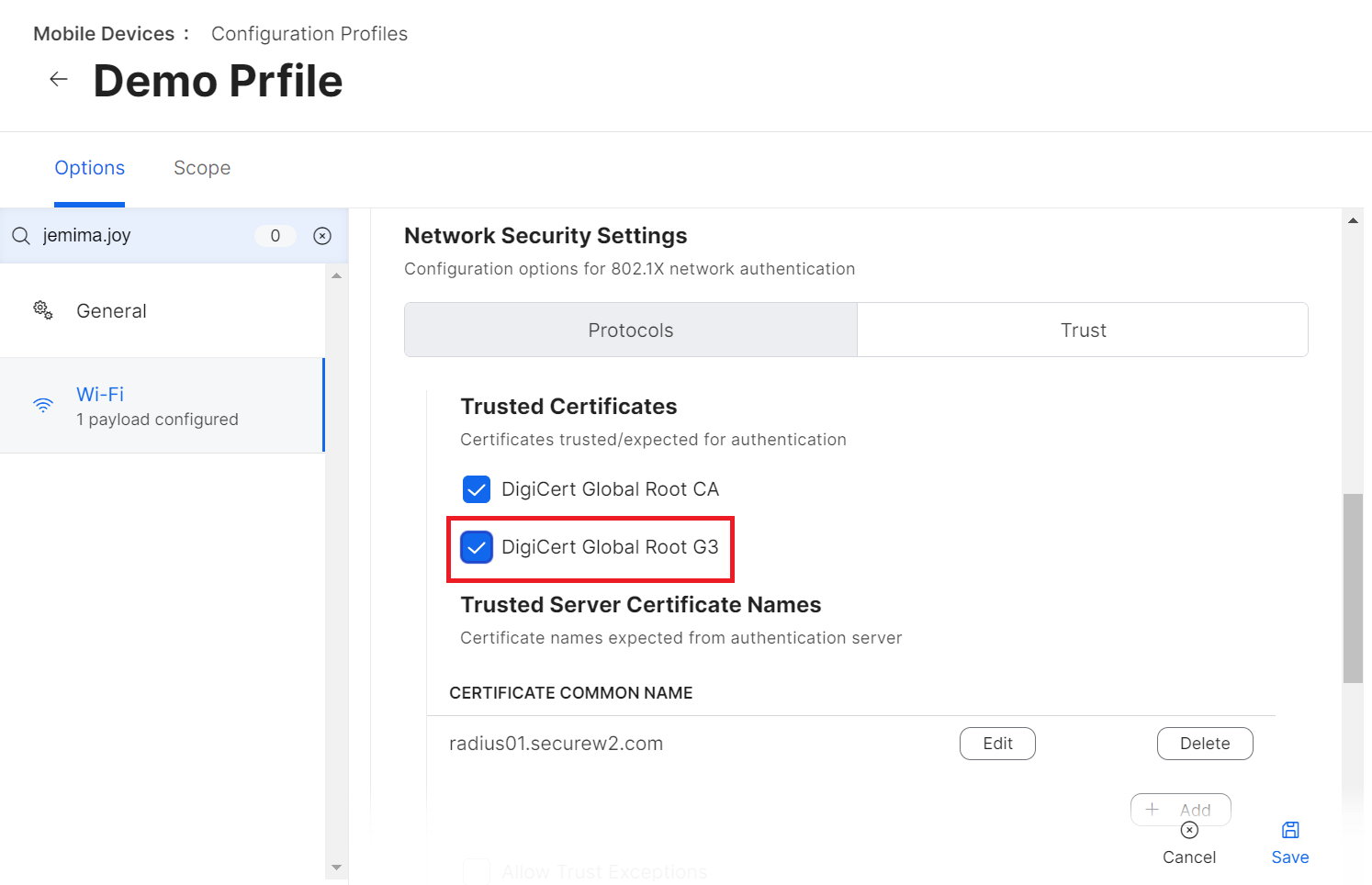 iOS Redistribution Options — Distribute to All